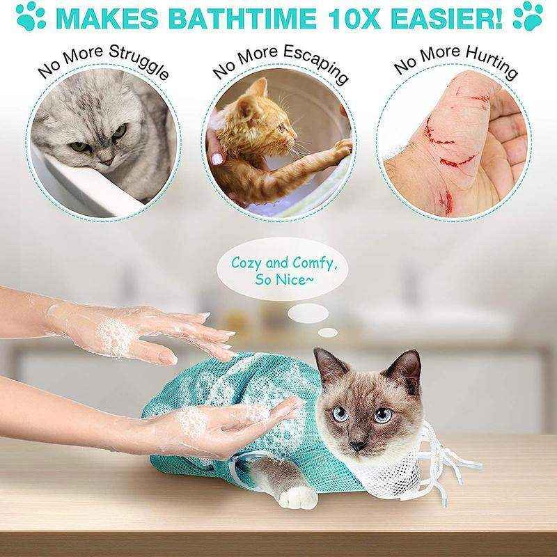 Cat Grooming Bath Bag 3 Colours - Image 10