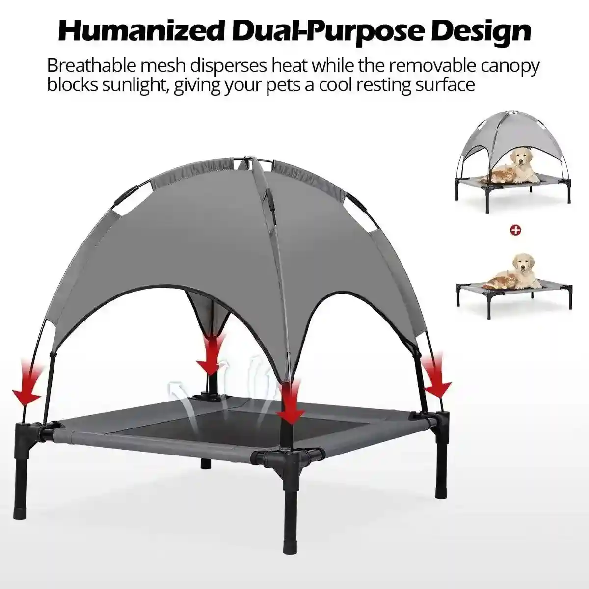 Cat Large Dog Dog Pet Tent Travel Mat Isolation Moisture Tent Nest Summer - Image 3