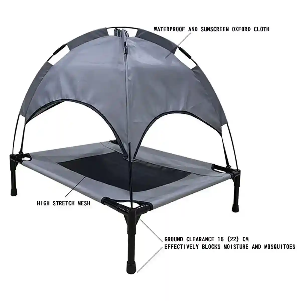 Cat Large Dog Dog Pet Tent Travel Mat Isolation Moisture Tent Nest Summer - Image 6