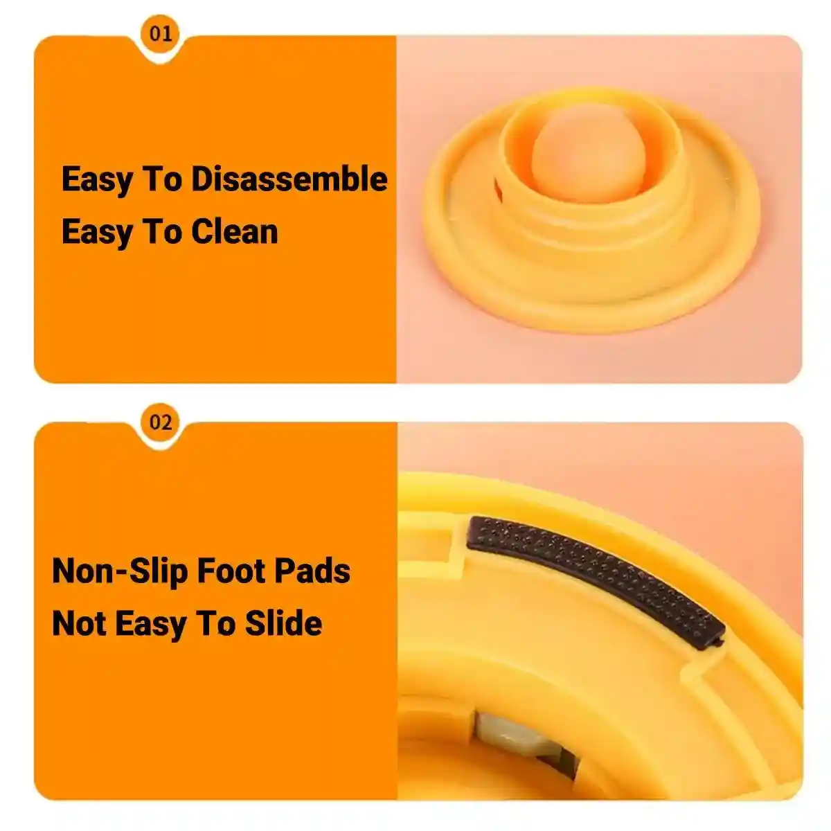 Cat Licking Slow Feeder Plate Anti-Knock & Oral Care Dish - Image 7