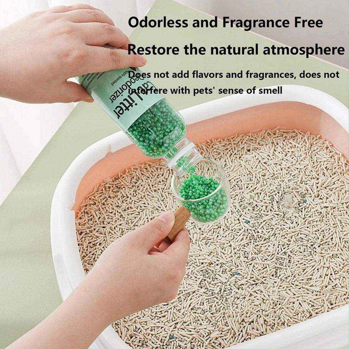 High Adsorption Cat Litter Deodorant Beads 250ml Long Lasting Odor Eliminator - Image 10
