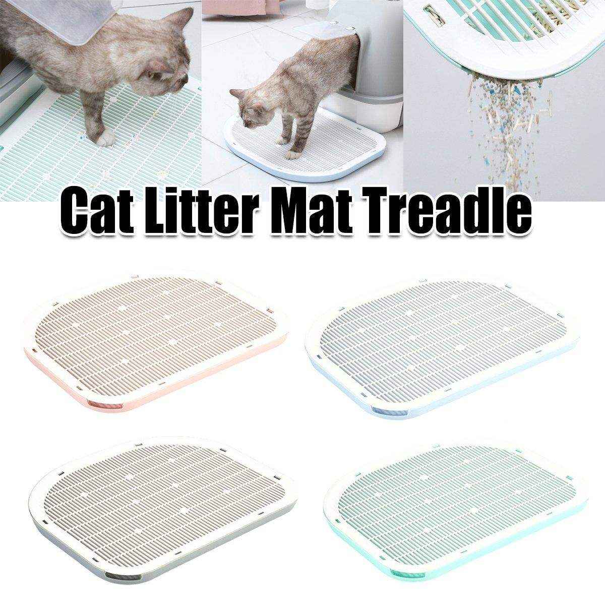 Cat Litter Mat Anti-splash Double-layer Cat Litter Basin Toilet Mat - Image 2