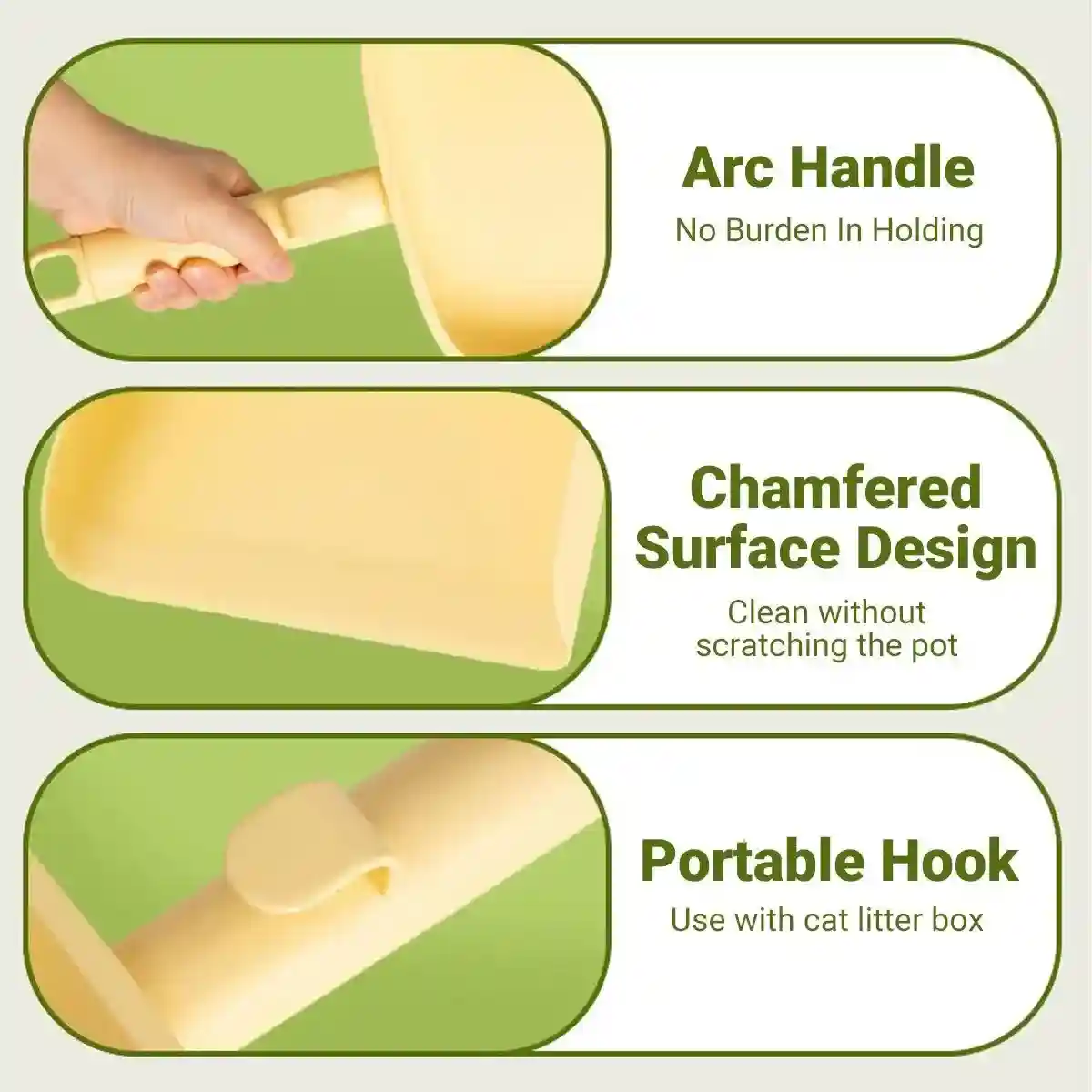 Efficient Cleaning Cat Litter Scoop With Long Handle - Image 11