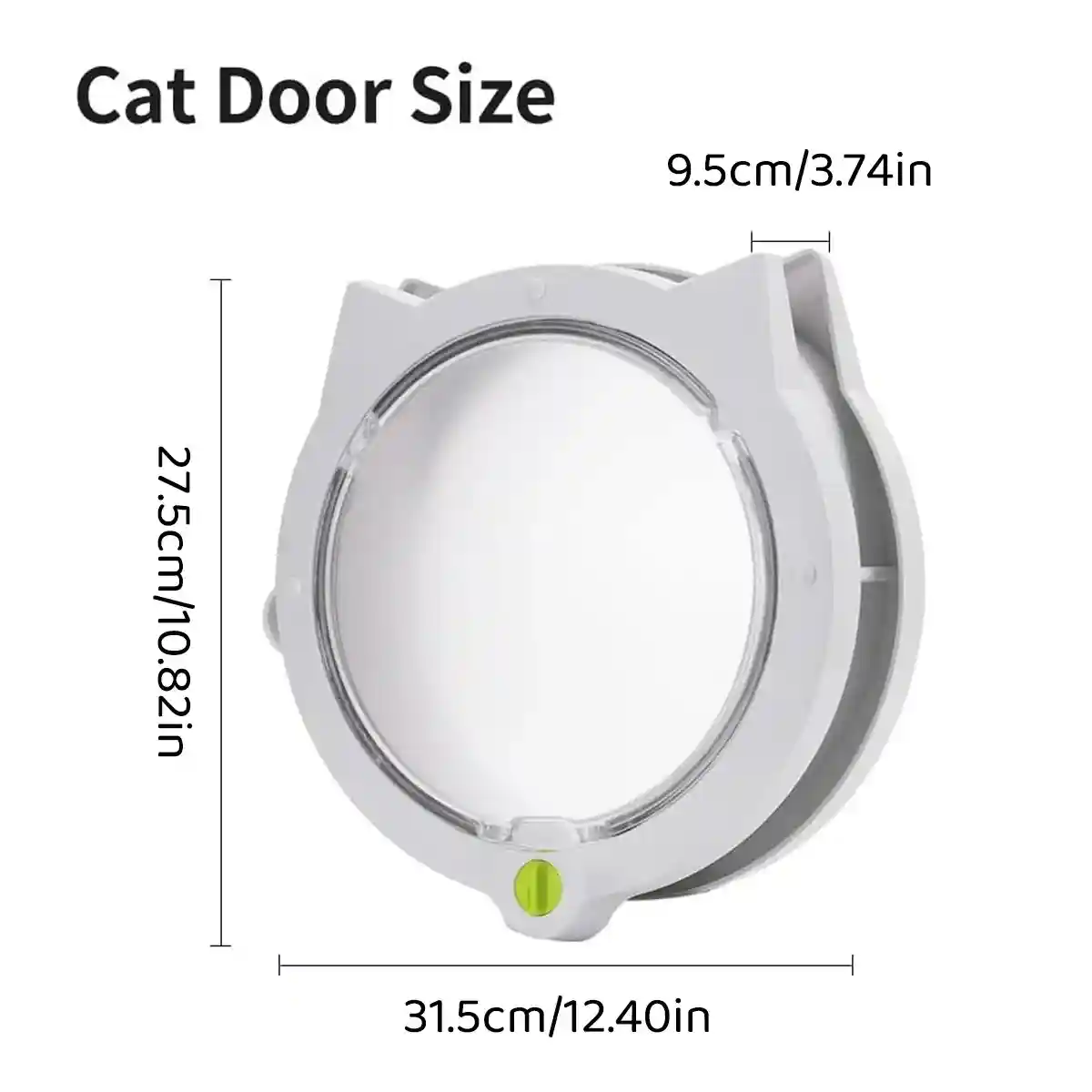 Cat Ear Door Pet Door Cat Door Opening Pet Dog Door - Image 6