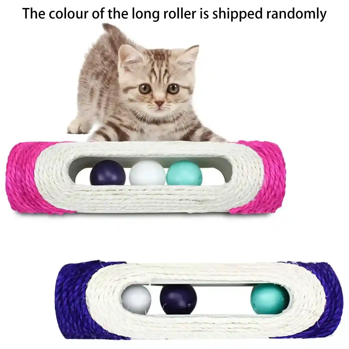3PCS Interactive Chew & Scratch Toys with Cat Play Set for Indoor Fun - Image 7
