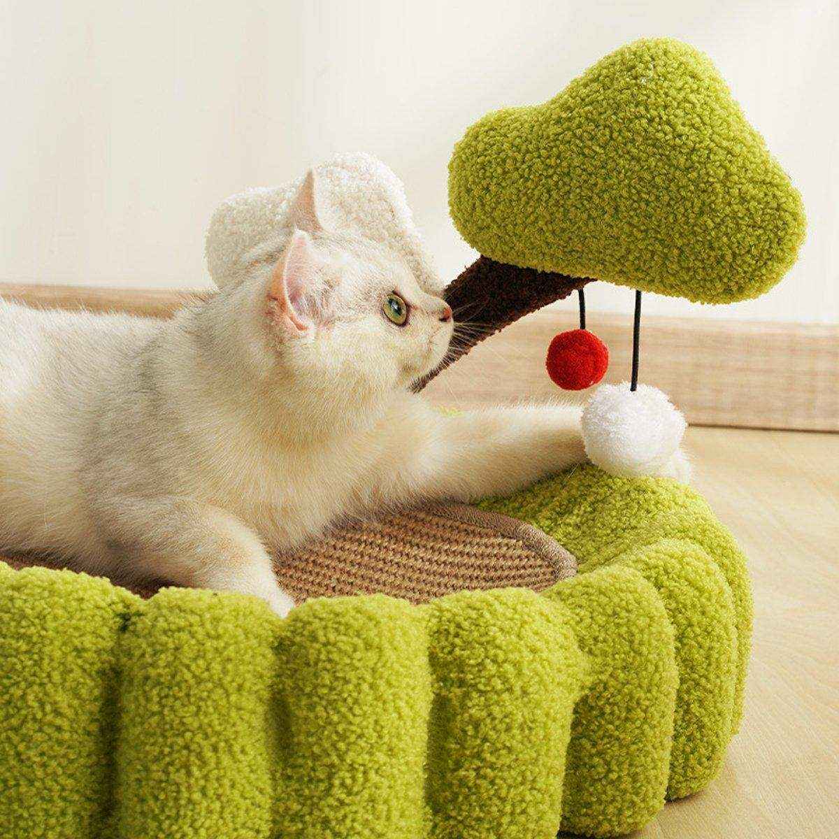 Durable Cat Scratching Bowl Mat Scratch Pad Cat Toy - Image 4