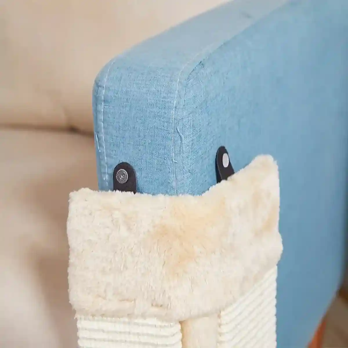 Foldable Wall Protector with Cat Scratching Board for Corners and Floors - Image 9
