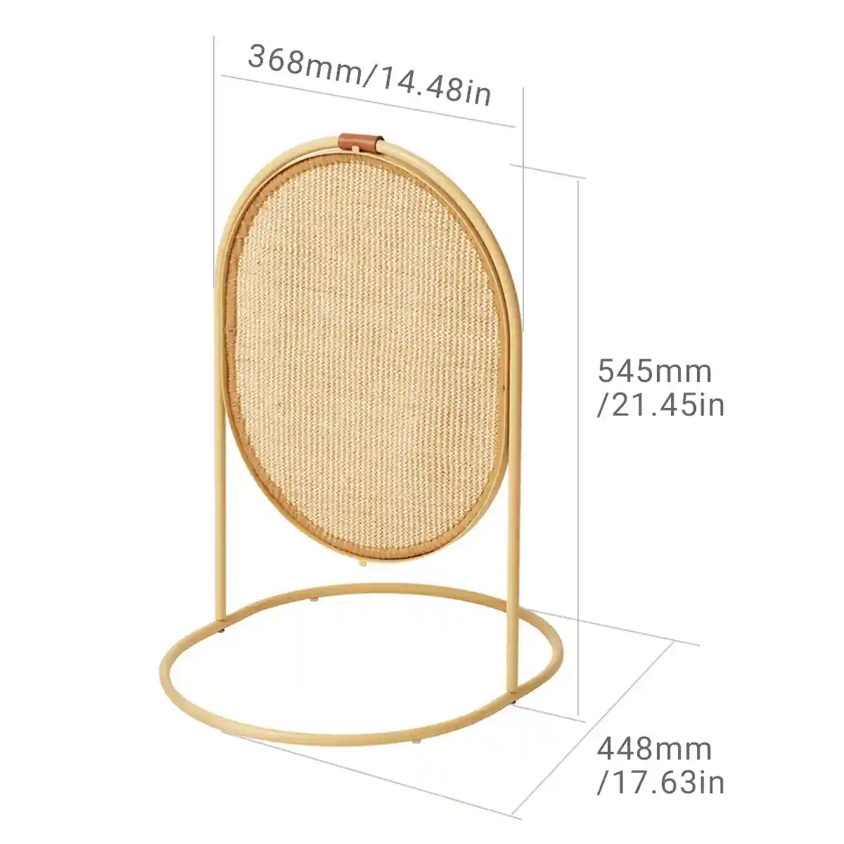 Multifunctional Cat Scratching Board with Replaceable Sisal Mat - Image 6