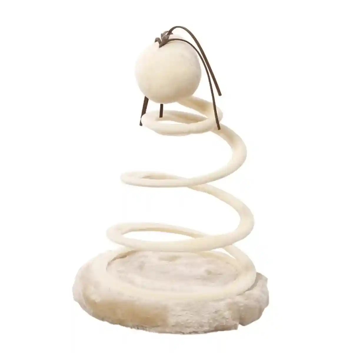 Cat Scratching Board Toy Spiral Design with Mouse or Fish - Image 14