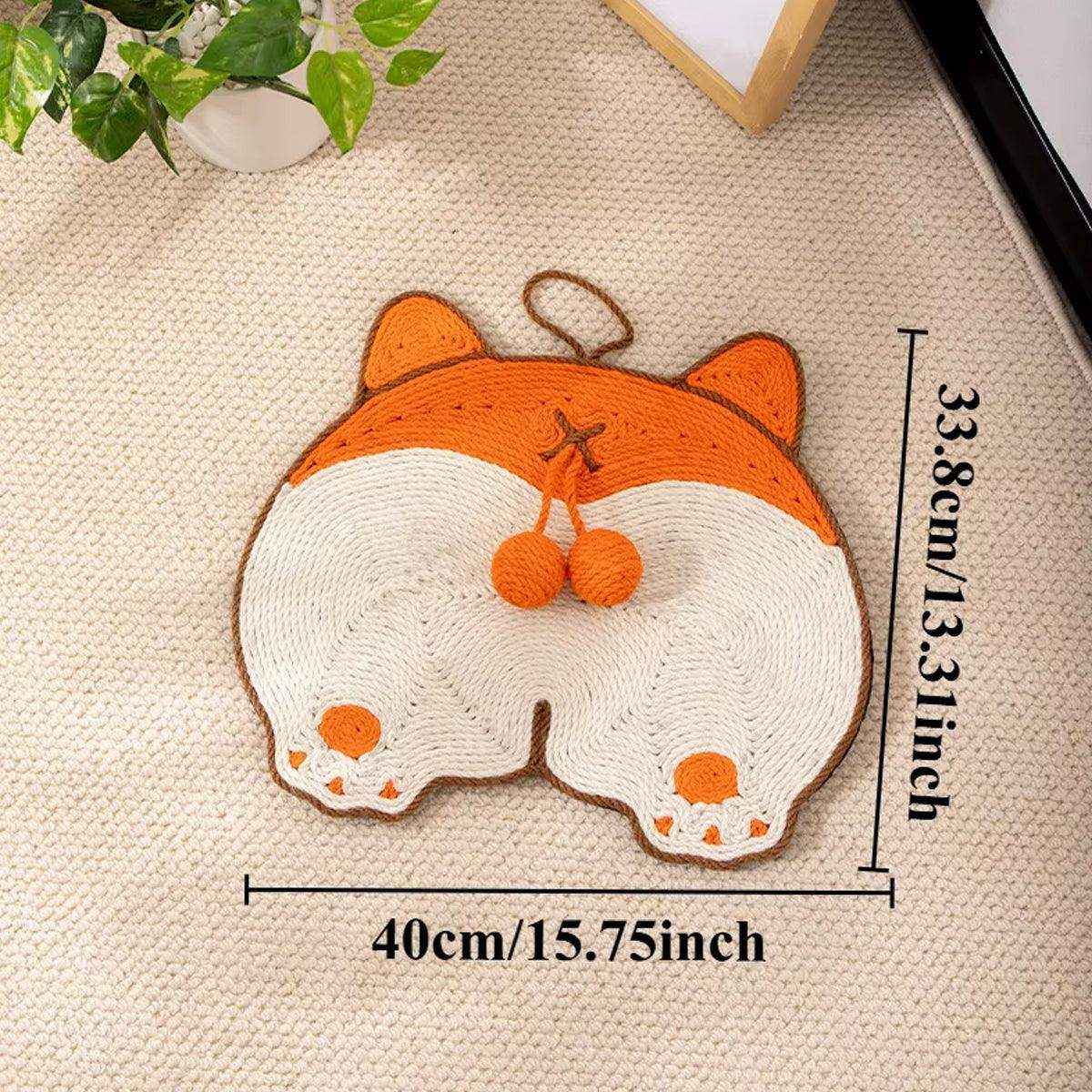 Cat Scratching Mat Fun and Interactive Wall-Mounted Scratcher for Cats - Image 6
