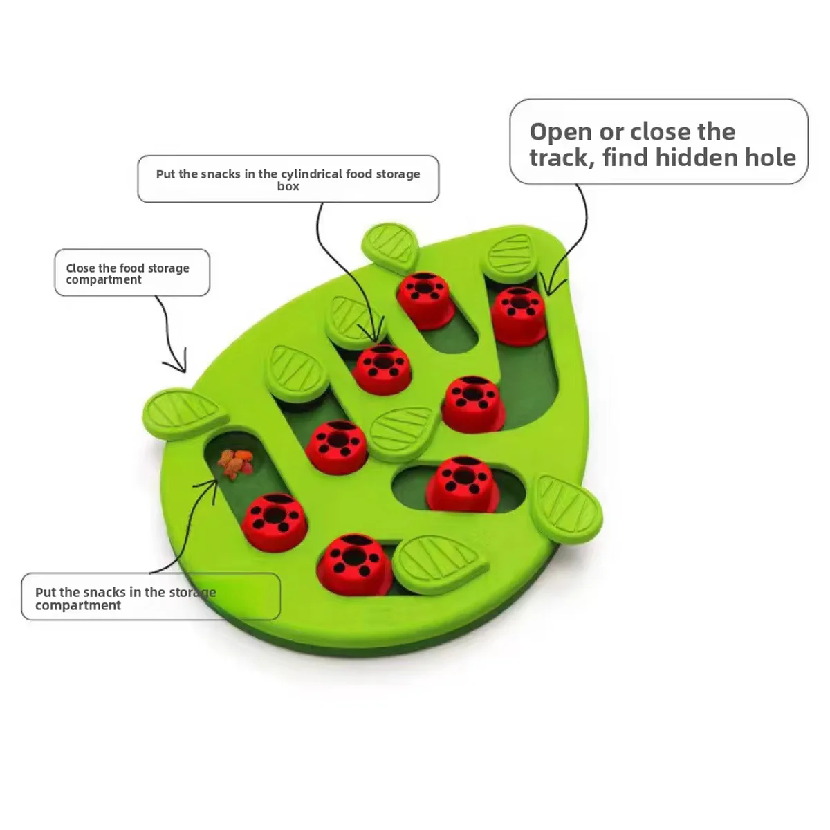 Cat Slow Feeder Bowl Puzzle Interactive Enrichment Toy Pet Educational Non-Toxic - Image 6