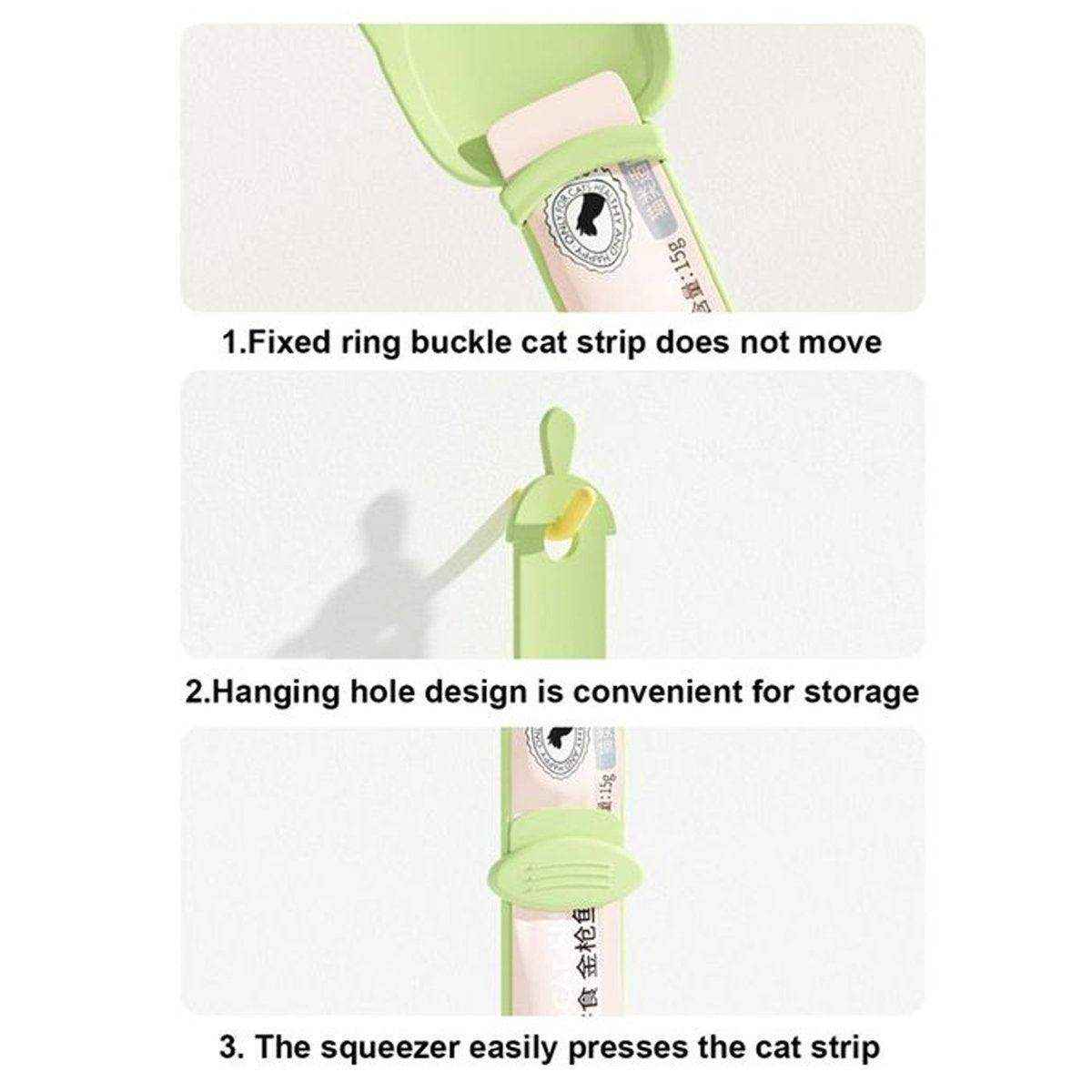 Cat Strip Feeding Spoon Easy-to-Clean Anti-Bite Pet Feeder - Image 9