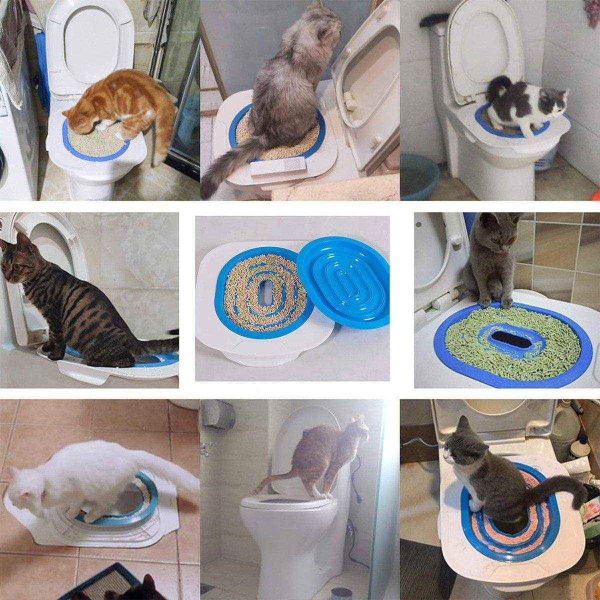 Cat Toilet Trainer Toilet Can Install Pet Cleaning Supplies - Image 10