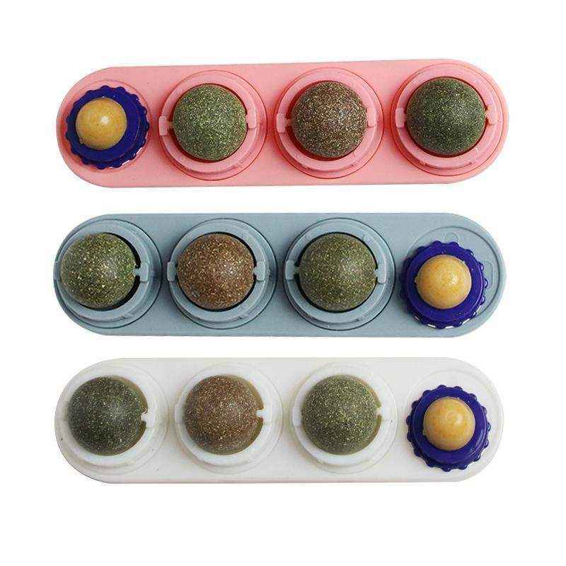 Cat Toy Catnip Ball 3 Colours - Image 2