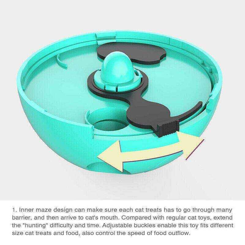 Interactive Cat Treat Ball for Self-Play and Slow Feeding - Image 6