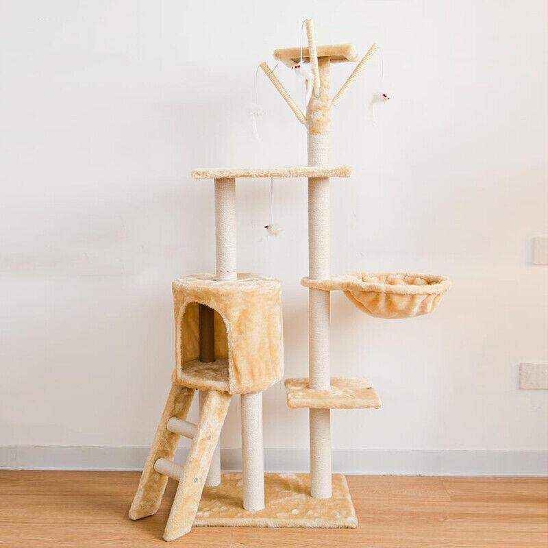 Multi-Level Cat Tower Cat Tree 4 Colours - Image 9