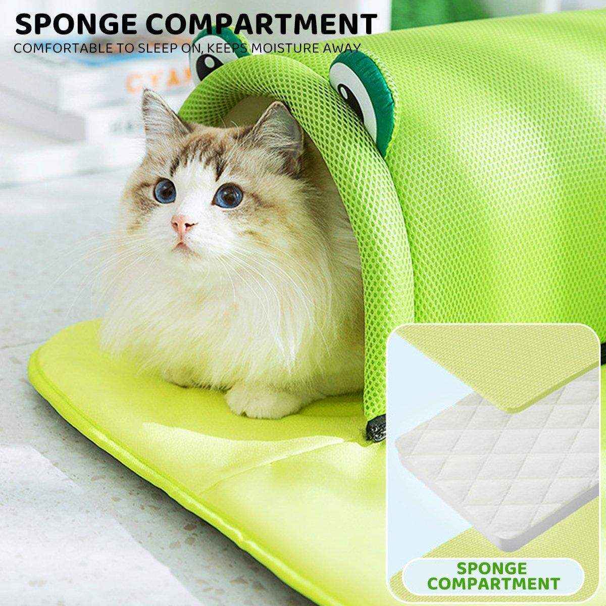 Super Large Double Open Cat Tunnel Bed Cat House - Image 9