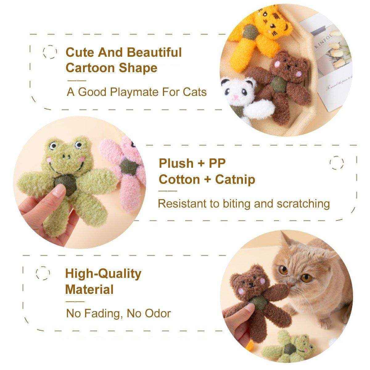 Catnip Ball Bite Toy Teeth Molar Doll Bite-resistant Teeth-resistant Pet Sleeping Toy - Image 11