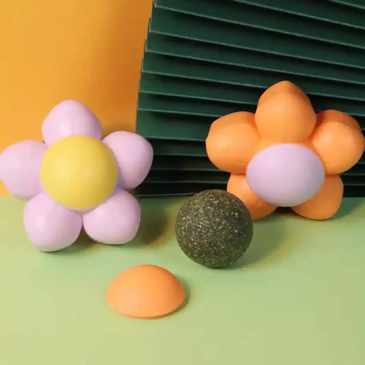 Catnip Ball Cat Toy Rotating Mint Ball Toy - Image 13