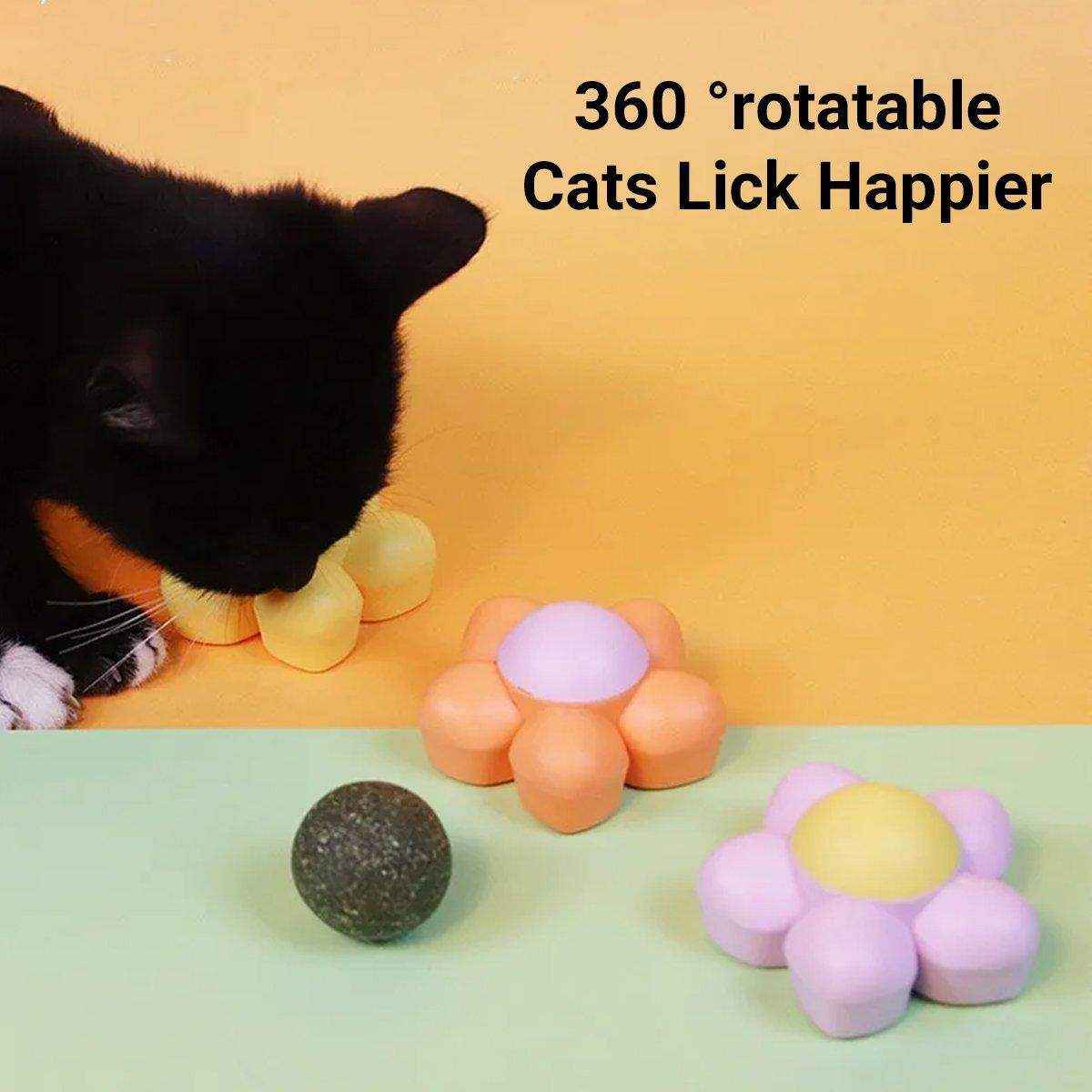 Catnip Ball Cat Toy Rotating Mint Ball Toy - Image 6