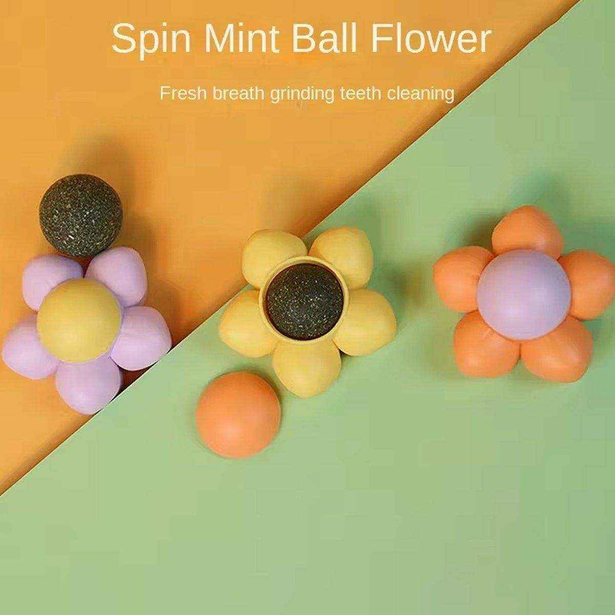 Catnip Ball Cat Toy Rotating Mint Ball Toy - Image 7