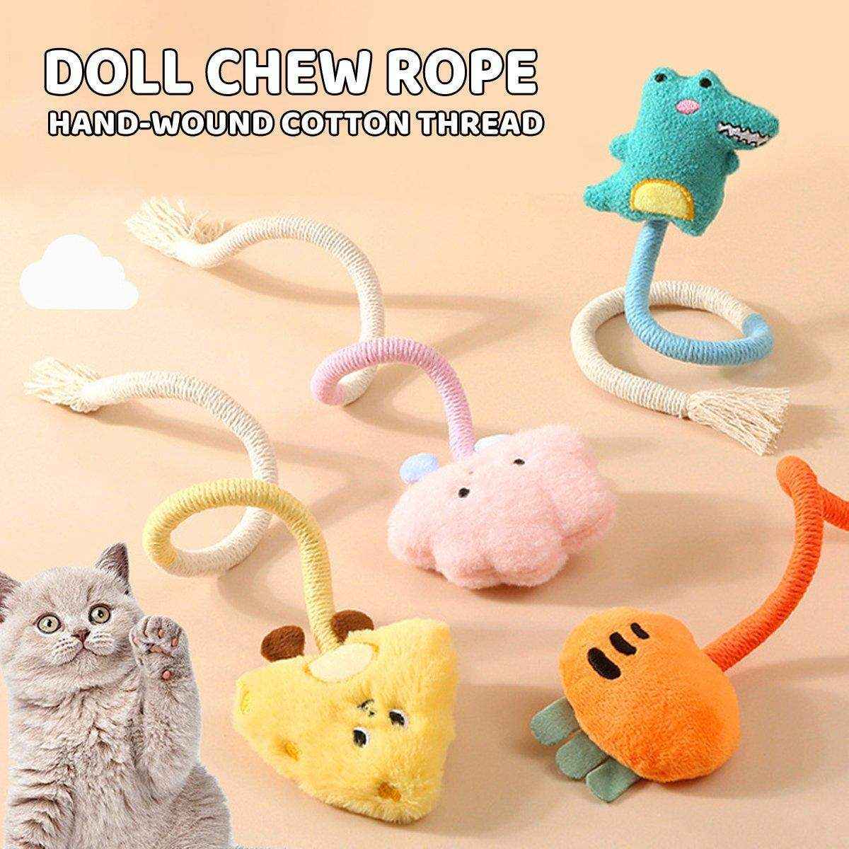 Cat Stick Doll Catnip Toy for Kittens Cat Chew Toy - Image 6