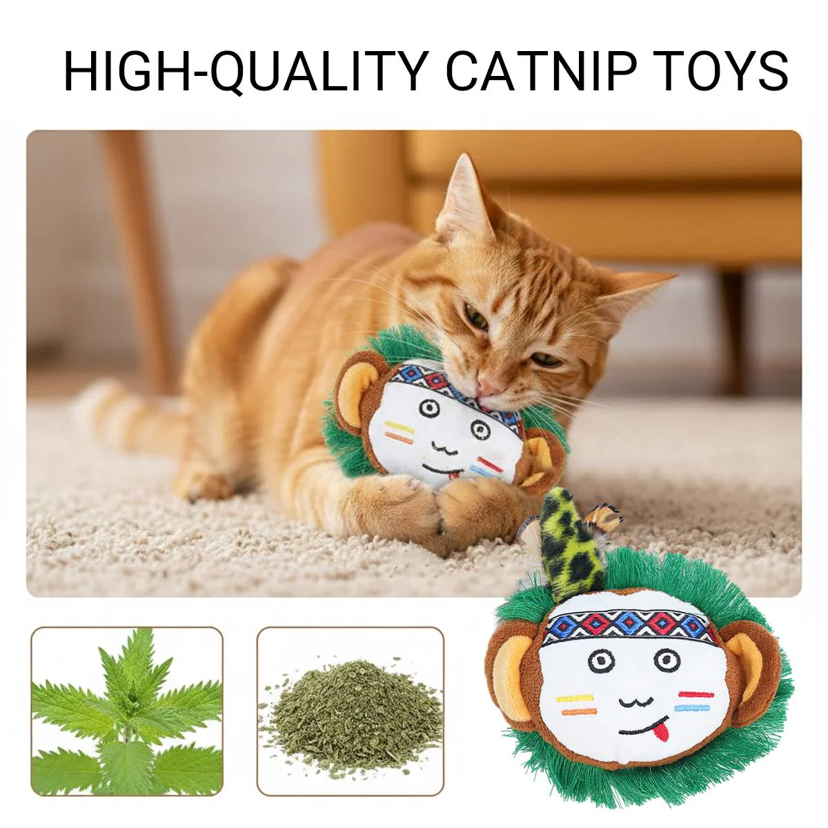 Catnip Cat Toy Plush Interactive Bite Resistant Cat Toy - Image 10