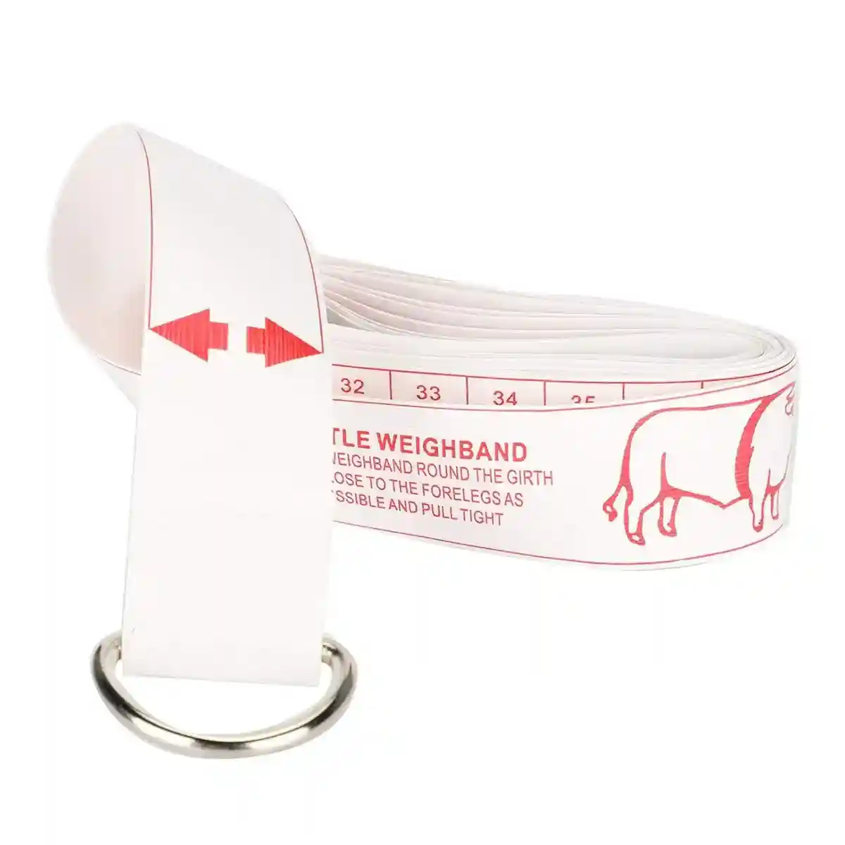 Cattle Weighing Tape for Livestock Dual-Sided Weight Estimator Belt - Image 2