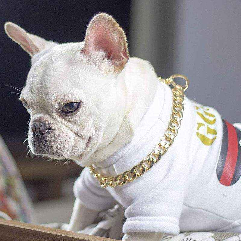 Heavy-Duty Dog Chain Collar Silver - Image 7