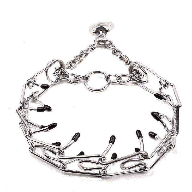 Adjustable Chain Dog Collar Metal Training Collar - Image 17