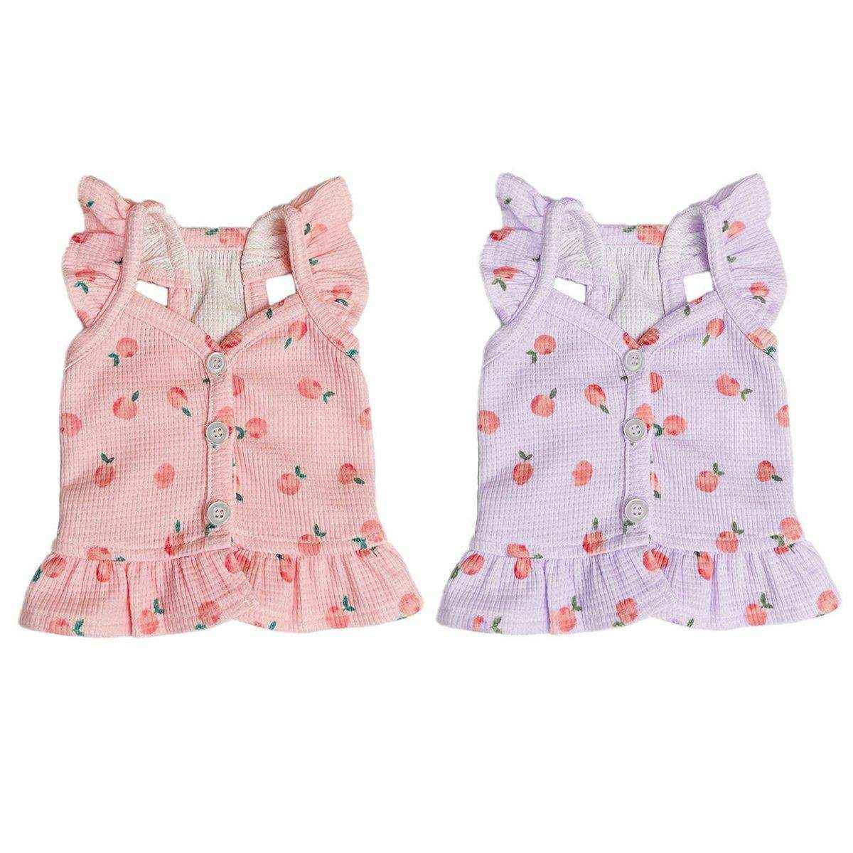 Lightweight Pet Clothes Flying Sleeve Skirt for Small Dogs Puppy Summer Vest - Image 3
