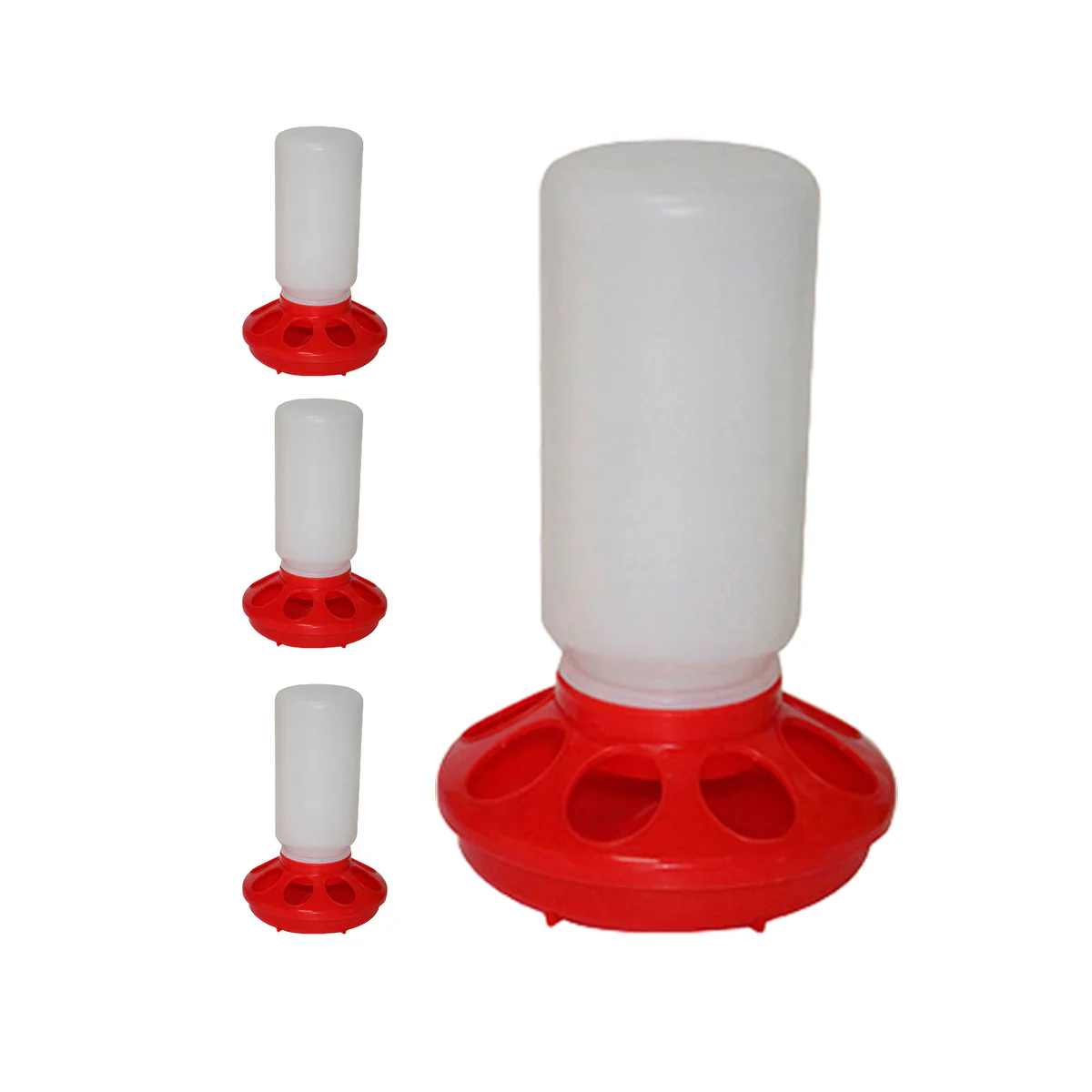 Chicken Feeder Trough Plastic Mesh Connectable Poultry Feed Trough for Coop Use - Image 22
