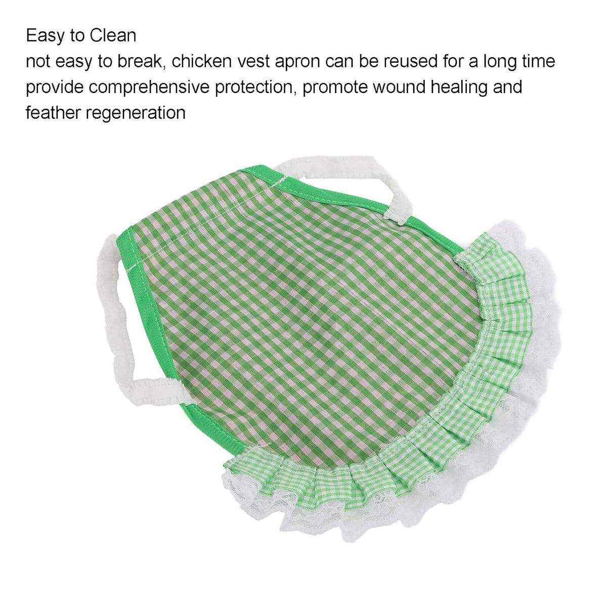 5PC Chicken Saddle Apron for Hen Protection Feather Regeneration & Comfort - Image 5