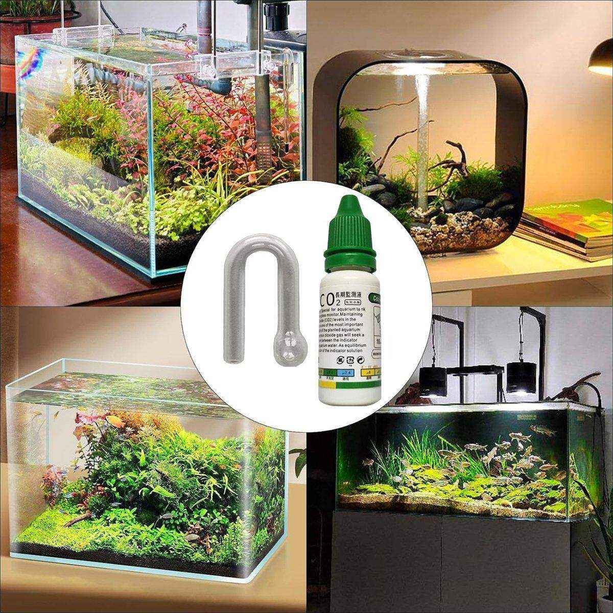 Aquatic CO2 Glass Drop Checker for Accurate Aquarium Monitoring - Image 13