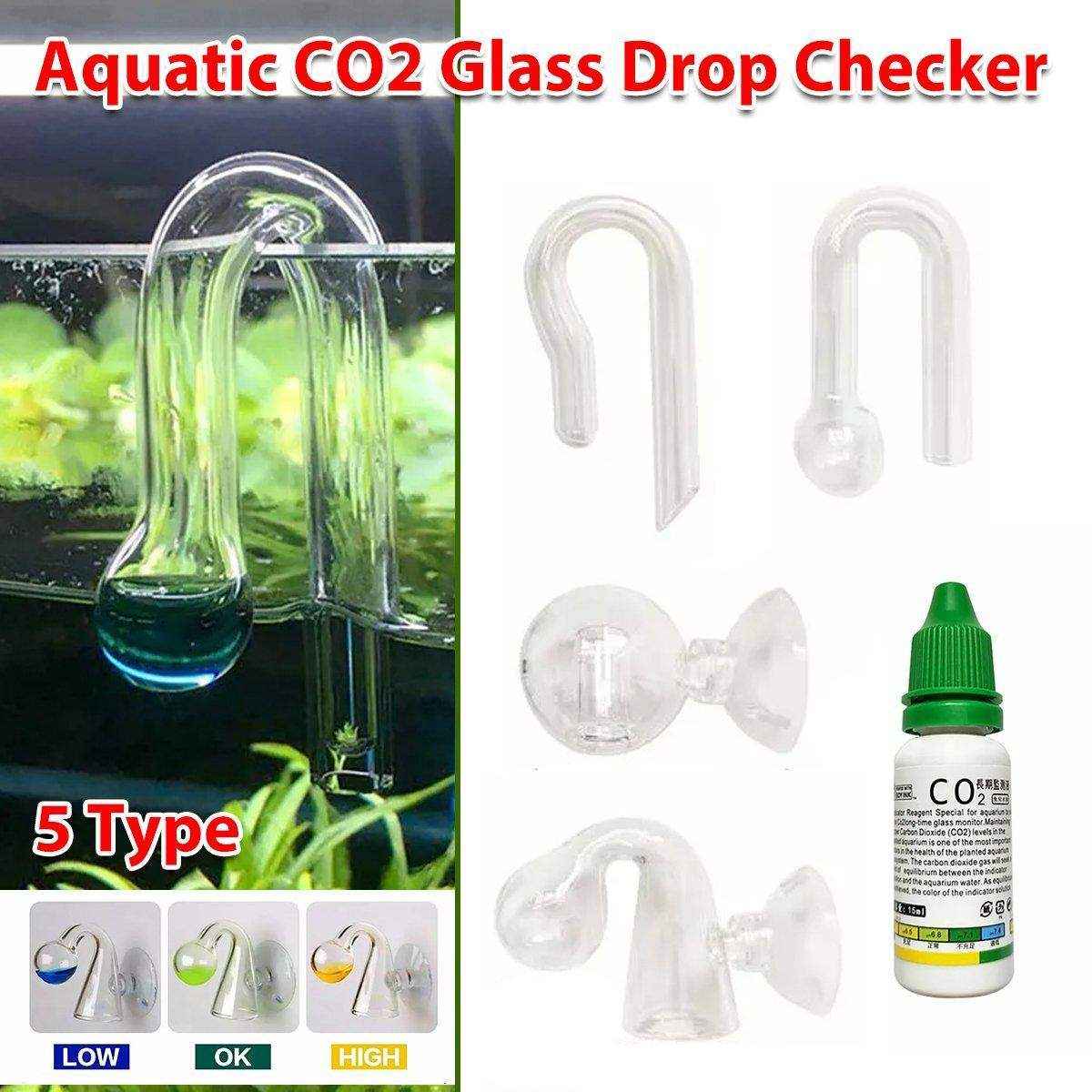 Aquatic CO2 Glass Drop Checker for Accurate Aquarium Monitoring - Image 3
