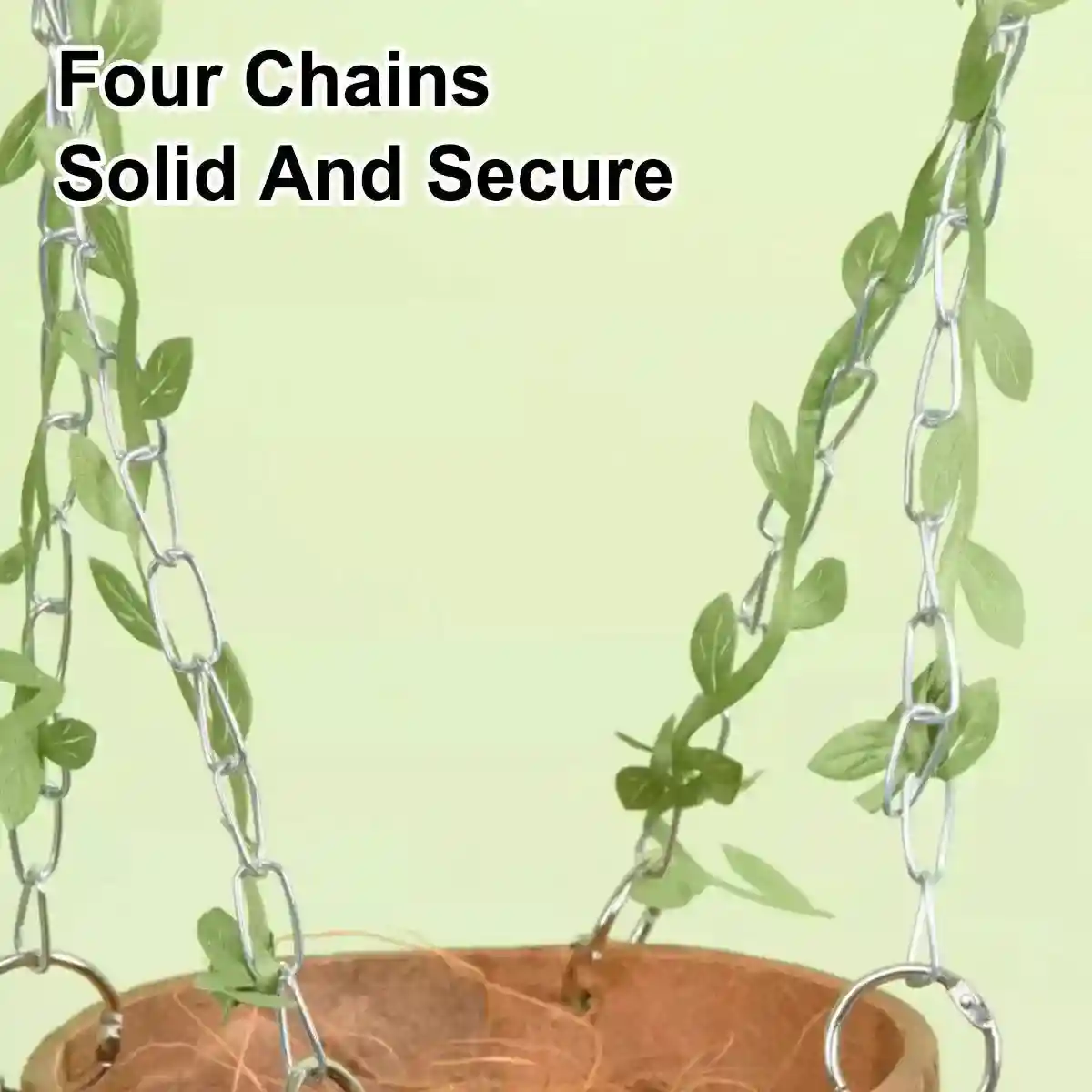 Coconut Bird's Nest for Parrots Natural Habitat with Swing & Hammock - Image 7