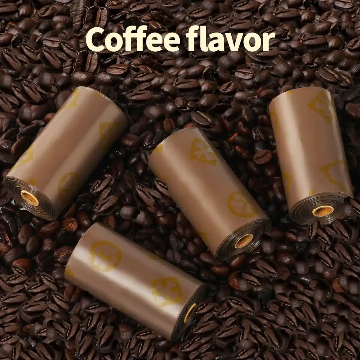 Coffee Scented Pet Poop Bags 270pcs (18 Rolls) Leakproof - Image 6
