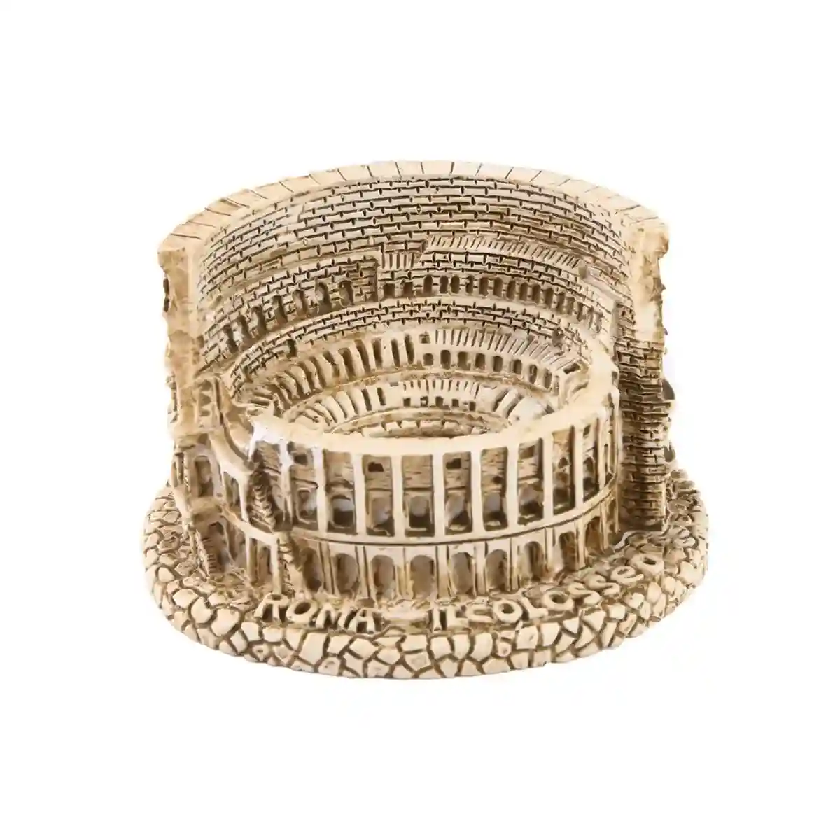 Mini Colosseum Resin Decor Aquarium Ornament for Roman Theme Tanks - Image 2