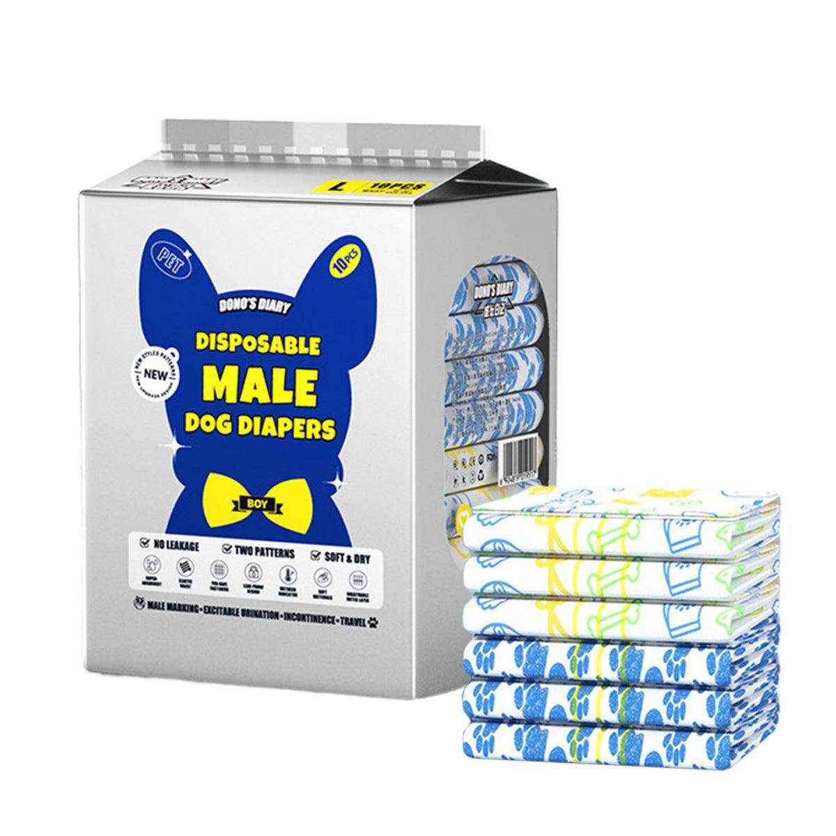 Comfort-Fit Disposable Dog Diapers - Image 13