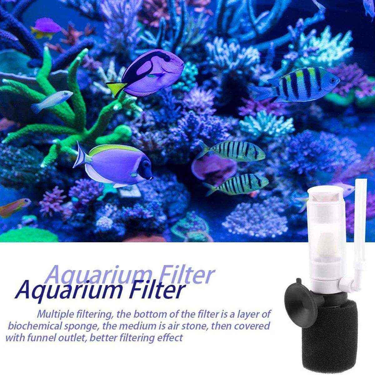 Compact Sponge Filters for Fish Tanks - Silent Internal Fish Tank Filter - Image 6