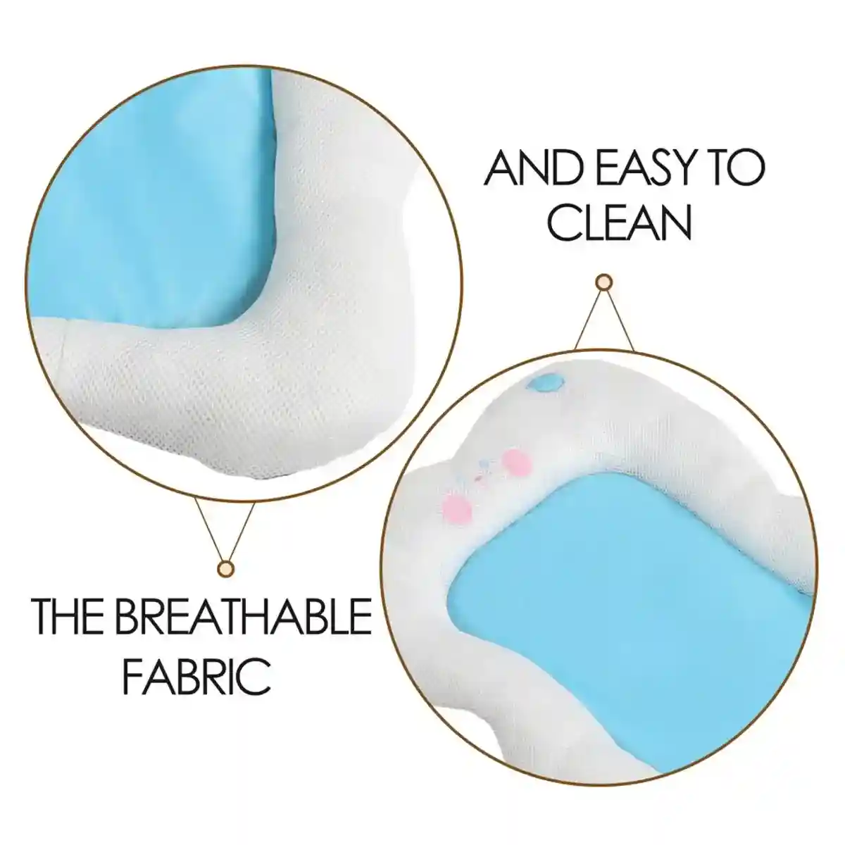 Cooling Dog Bed for Summer Comfort and Neck Support - Image 8