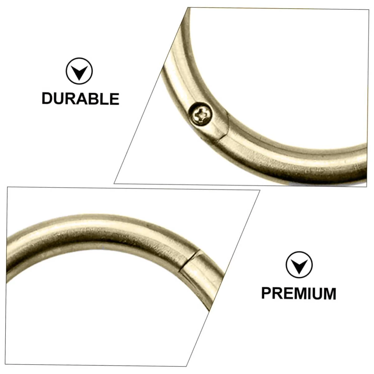 Copper Bull Nose Ring Durable Livestock Nose Ring for Cattle - Image 12