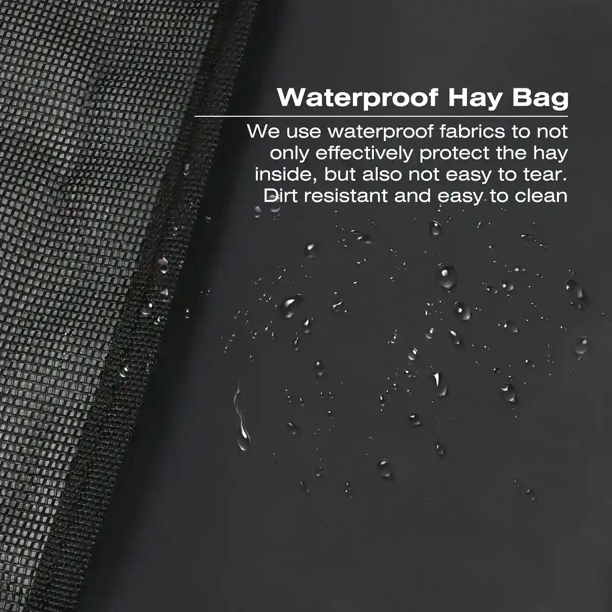 Corner Hay Bag Feeder Durable Hay Nets for Horses & Livestock - Image 7