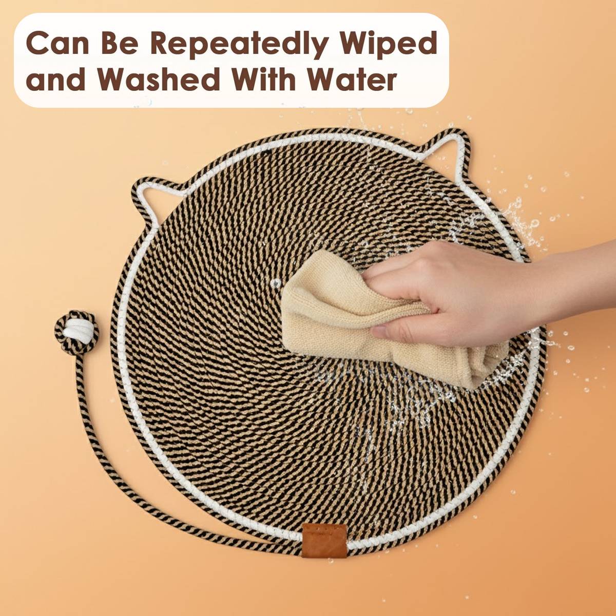 Cotton Rope Cat Scratcher Mat - Image 7