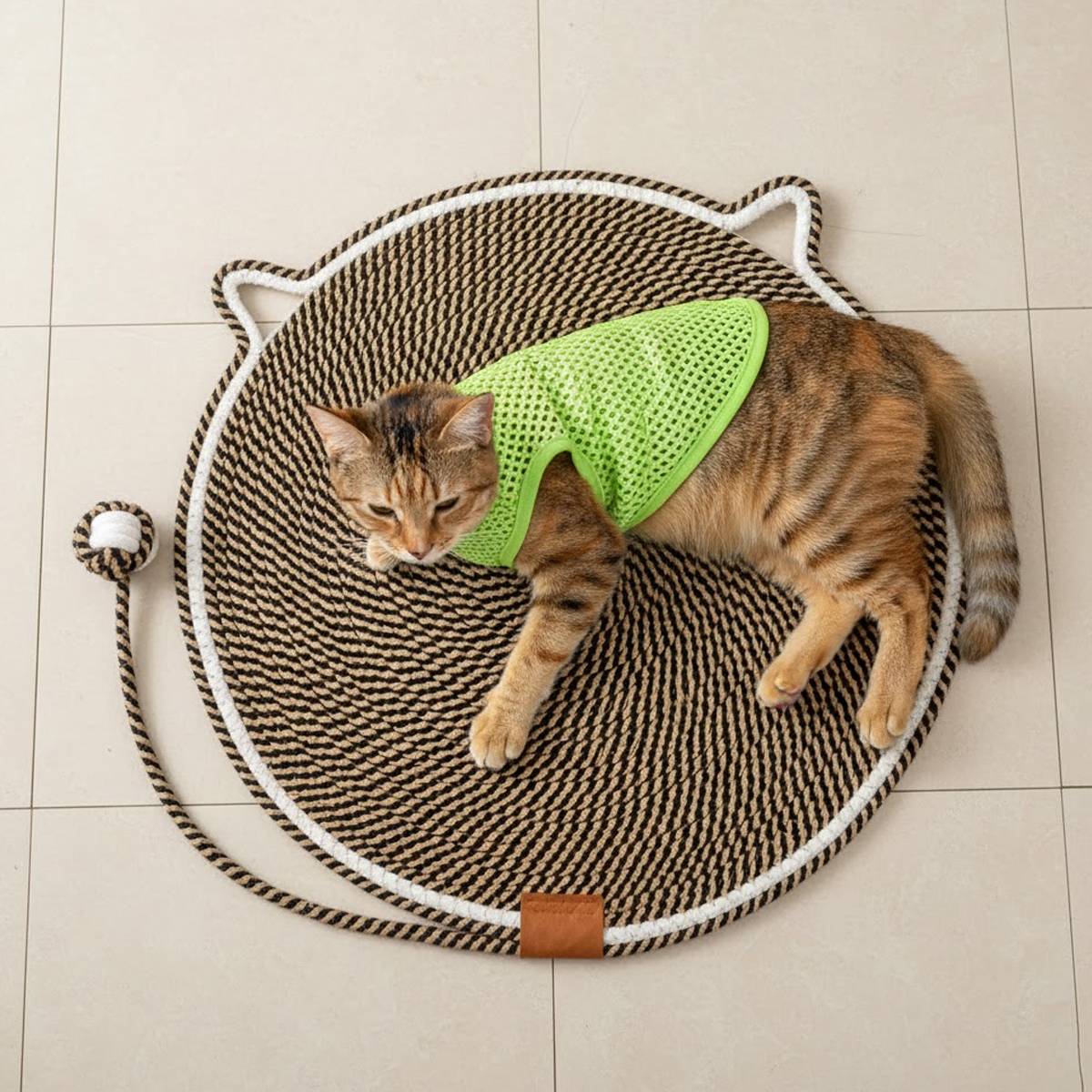 Cotton Rope Cat Scratcher Mat - Image 8