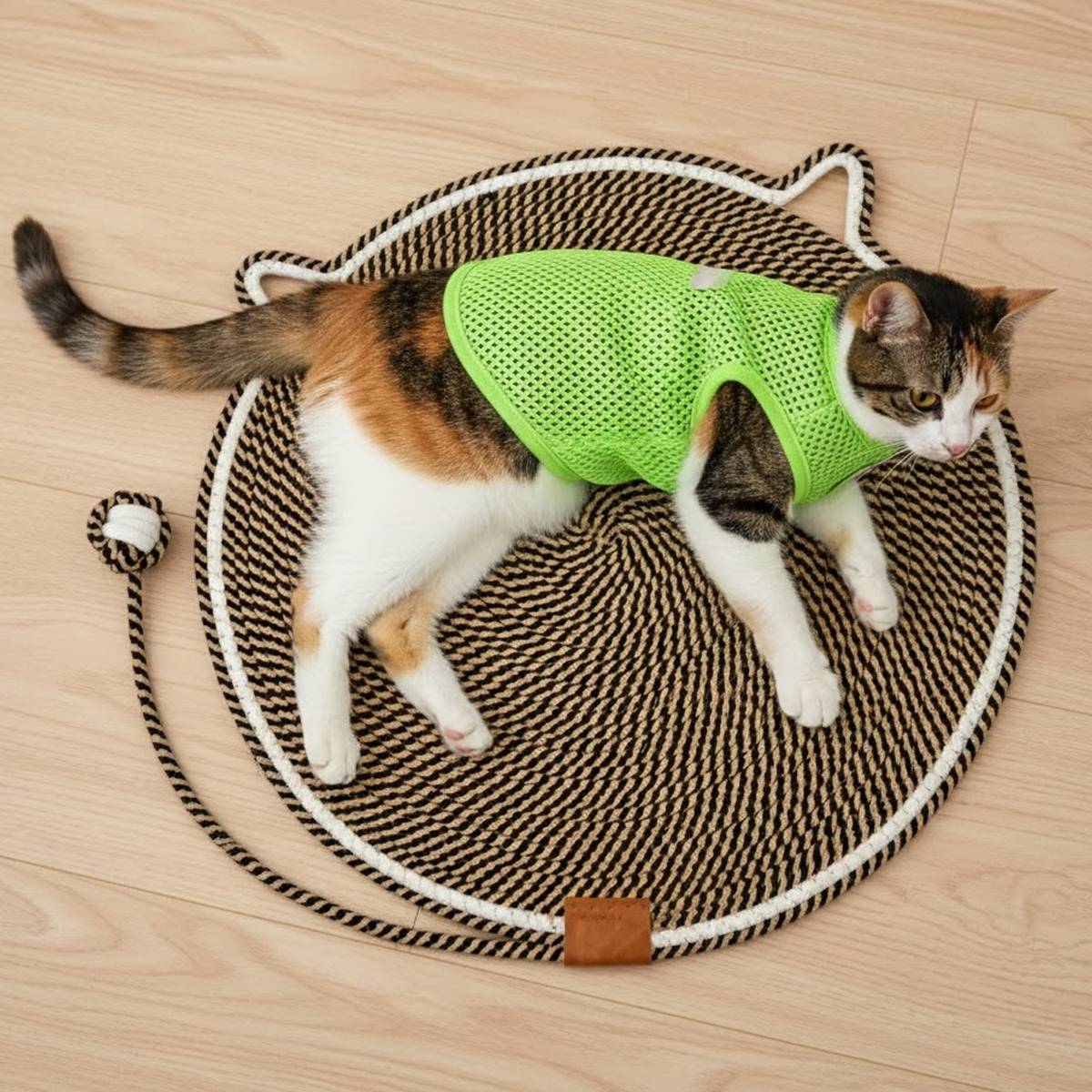Cotton Rope Cat Scratcher Mat - Image 9