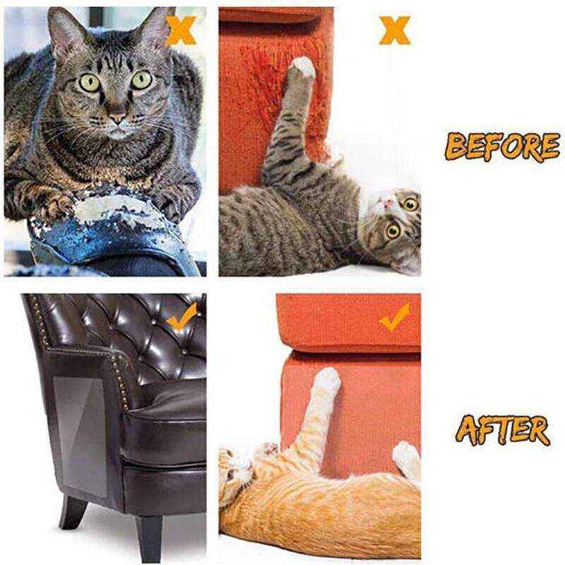 Cat Couch Sofa Scratch Guard Stickers 10cm*5m - Image 10