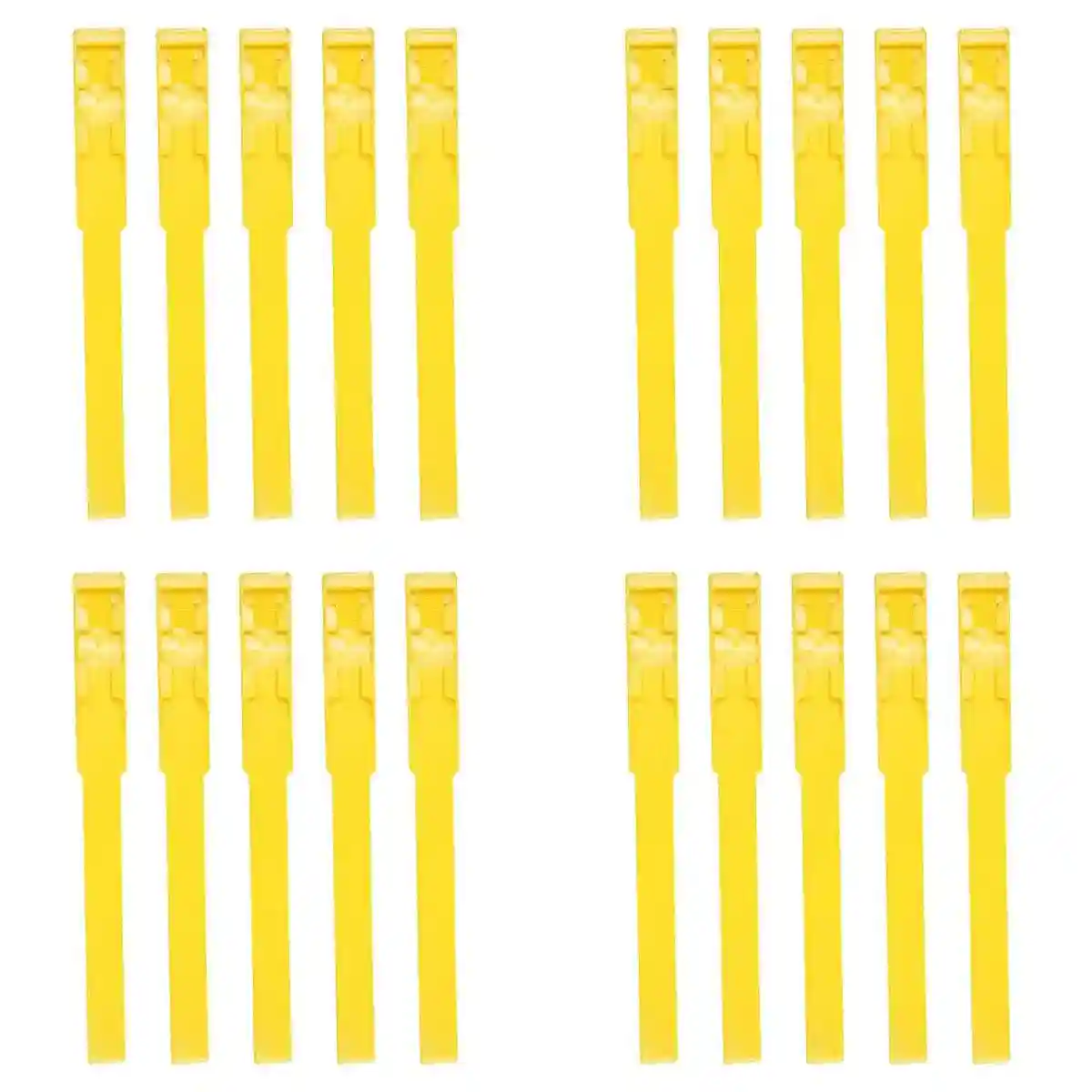 Adjustable Cow Identification Bands Color-Coded Tags for Livestock Management - Image 18