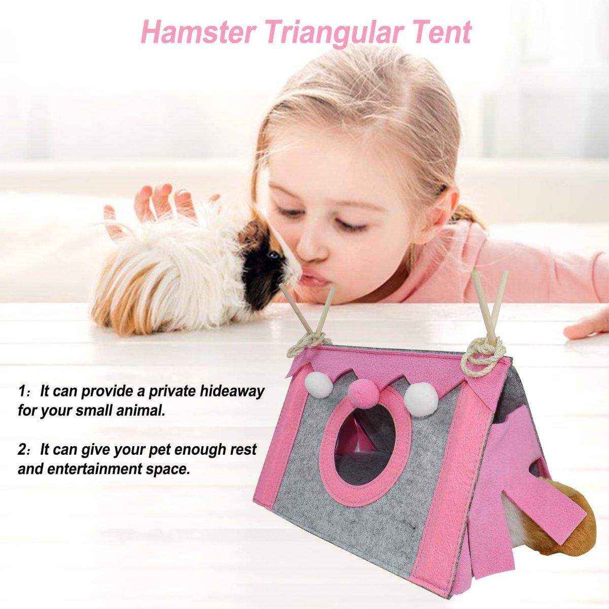 Cozy Hamster Tent - Colorful and Fun Hideaway for Small Pets - Image 11