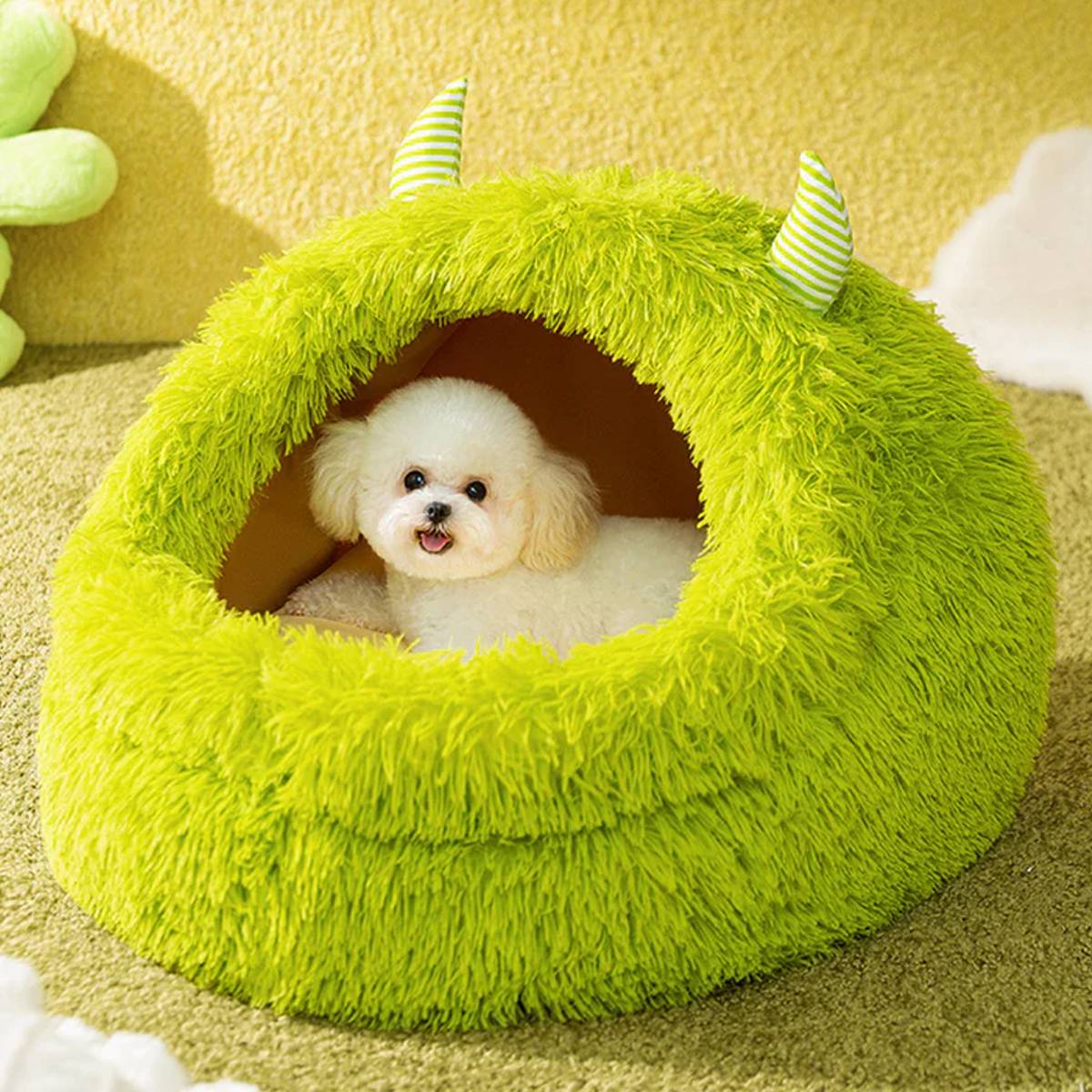 Cozy Monster Pet Bed House - Image 10